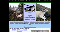 Desktop Screenshot of alaskabrownbearhunts.net